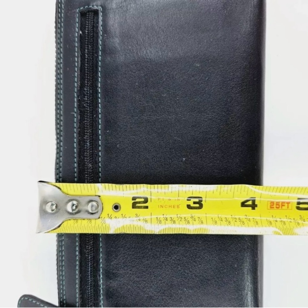 Visconti Black Leather Wallet - Picture 6 of 7